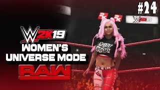 WWE 2K19 Womens Universe Mode 24  quotCHAOSquot PS4 [upl. by Kramer272]