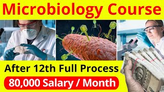 Microbiology Course  Microbiologist Career amp Salary  Best Courses After Class 12th PCB [upl. by Scrivings364]