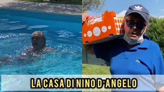 Nino d’angelo ci mostra casa sua e la sua piscina Che spettacolo [upl. by Oiuqise]