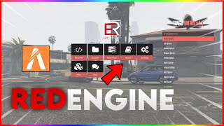 PRESENTATION DU MEILLEUR MOD MENU FIVEM ⚡ redENGINE Lua Executor [upl. by Mattah]