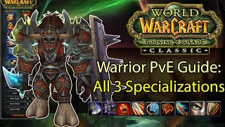 Is Warrior Good in TBC PvP  Arena  WoW Classic Burning Crusade 70 Warrior PvP [upl. by Akirderf]