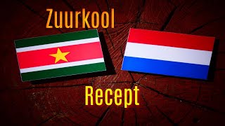 Hoe maak je Zuurkool Surinaams Recept  Zuurkool recept [upl. by Tezzil]