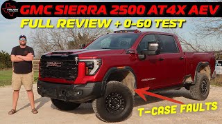 Is GMC Sierra 2500 AT4X AEV The ULTIMATE HD Truck  Full Review  060 [upl. by Agnese]