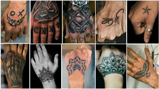 Best Hand Tattoos For Mens  40 hand tattoo for mens 🔥 trendingtattoos [upl. by Nesnej]