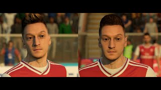 Mesut ÖzilFace Mod With Download linkMesut ÖzilFifa20Arsenal FCBR7 [upl. by Eelsha]