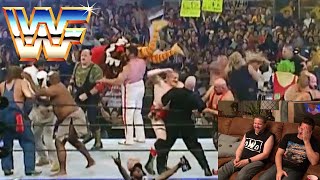 2001 Gimmick Battle Royal Reaction [upl. by Matilde]