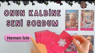 Onun Kalbine Seni Sordum  Hisler Düşünceler Plan ve Geleceğimiz Tarot [upl. by Ydnac]