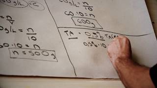 Chemistry of Kombucha  How to calculate concentration and quantities of sugar magik juice [upl. by Vivyanne]