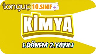 10Sınıf Kimya 1Dönem 2Yazılıya Hazırlık 📑 2024 [upl. by Yran]