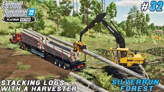 From logs to wood chips A 430K liters harvesting procedure  Silverrun Forest  FS 22  ep 32 [upl. by Ueihttam546]