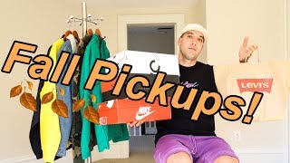 FALL PICKUPS HUGE SNEAKER AND CLOTHING HAUL  10 NEW FALL PICKUPS [upl. by Tat]