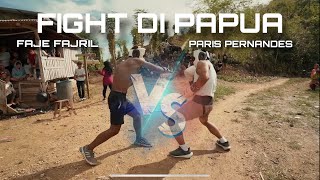 PAPUAA PARIS PERNANDES VS FAJE FAZRIL BAKU PUKUL HARU UNTUK COMBAT SPORTS DI INDONESIA [upl. by Fernas]