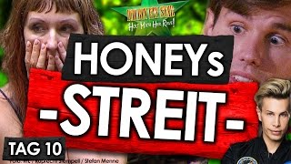 MEGASTREIT im Dschungelcamp 2017 EKLAT HONEY VERWEIGERT Prüfung IBES Tag 10 RTL [upl. by Ahsikel]