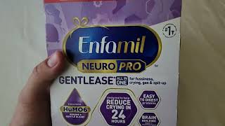 Enfamil NeuroPro Gentlease Baby Formula Infant Formula Nutrition Review [upl. by Skolnik80]