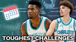 The Charlotte Hornets Have A Tough Schedule… [upl. by Asihtal165]