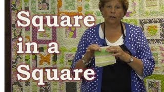 Make the Square in a Square Quilt Tutorial [upl. by Roleat]