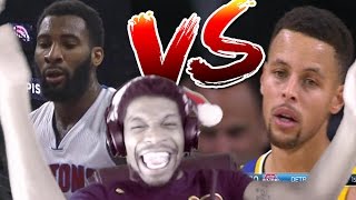 WARRIORS EXPOSED BY THE PISTONSAGAIN WARRIORS vs PISTONS HIGHLIGHTS REACTION [upl. by Arym]