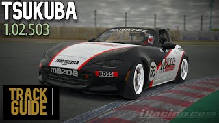 iRacing Mazda MX5 Tsukuba 2000  Full  Track Guide  Hotlap [upl. by Cavan]