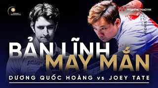 Dương Quốc Hoàng bản lĩnh và may mắn trước Joey Tate tại US Open Pool Championship 2023 [upl. by Adelaja]