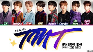 OT8 VER Stray Kids 스트레이 키즈  TMT 별생각 Color Coded HanRomEng Lyrics [upl. by Rehpotirhc]