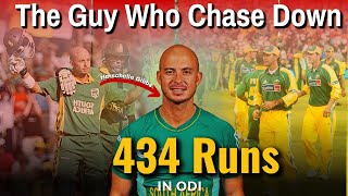 जब Gibbs ने शराब के नशे में बनाए 434 Runs  Australia vs South Africa 434 [upl. by Lapotin708]