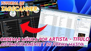 Editar datos y etiquetas de MP3 de forma AUTOMATICA y MASIVA  TAGSCANNER 2022 Mejor que Mp3Tag [upl. by Darbie]