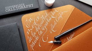 Caligrafía con pluma  Calligraphy  Handwriting  lettering [upl. by Innes]