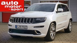 Fahrbericht Jeep Grand Cherokee SRT [upl. by Notgnihsaw]