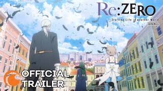 ReZERO Starting Life in Another World Season 3  OFFICIAL TRAILER [upl. by Areikahs200]