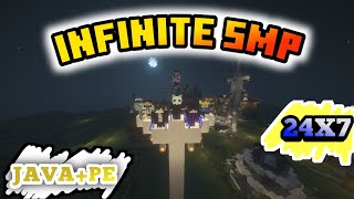 Join Now Minecraft Live  I24x7  Nolagg Infinite smp [upl. by Brotherson]