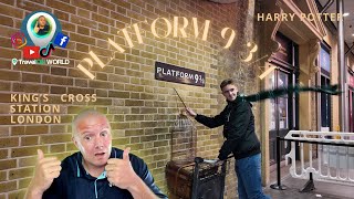 kings Cross Platform 9 34 is it worth the wait Harry Potter shop Kings Cross Station [upl. by Nyved]