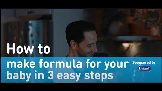 How to Make Baby Formula in 3 Easy Steps  Enfamil [upl. by Boff655]