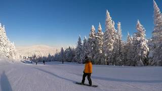 SKIING AT MONT TREMBLANT  DECEMBER 2017 [upl. by Okoy]