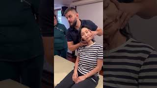 Cervical HVLA spinal manipulation by Adnan Kojić PT live in Almaty  Kazakhstan 🇰🇿 [upl. by Annohsal]