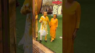 Anil Ambani amp Tina Ambani LEAVE with Haldi on their face amp body post attending AnantRadhikas Haldi [upl. by Auhsuj79]