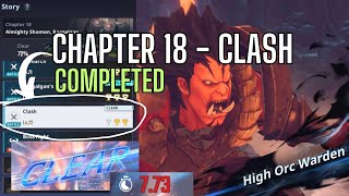 Solo Leveling Arise  Chapter 18  quotCLASHquot cleared without any Light weapon Normal Mode [upl. by Ijan]