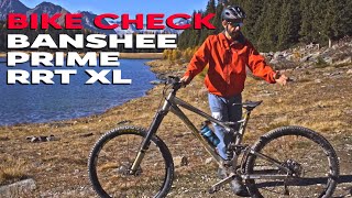 BIKECHECK Rulezmans BANSHEE PRIME RRT  XL [upl. by Tonkin391]