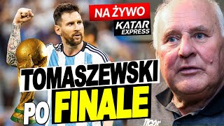 Jan Tomaszewski po FINALE MUNDIALU NA ŻYWO  Katar Express [upl. by Avner446]