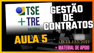 Gestão de Contratos para o TSETRE Unificado  CESPE  Aula 5 [upl. by Otrevire]