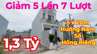 🏡Bán Căn Nhà Đã Hoàn Công 100m2 Full Thổ Cư  Tặng Hết Nội Thất  Sổ Hồng Riêng Đường 5m Ôtô [upl. by Pollard659]