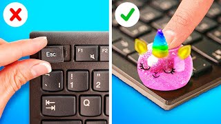 Amazing School Hacks 🤪🎒🌈 Funny Fidgets Squishies And Creative DIY Crafts For Epic School Days [upl. by Pinebrook566]