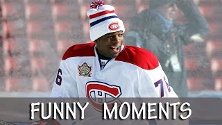 PK Subban  Funny Moments HD [upl. by Methuselah]