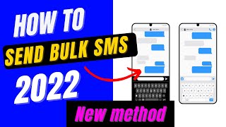 How To Send Bulk SMS 2023 Bulk SMS Sender [upl. by Towny747]