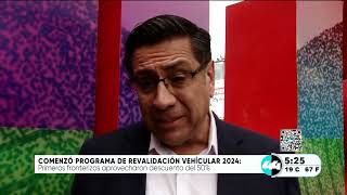 Comenzó programa de revalidación vehícular 2024 [upl. by Cullie]