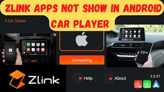 Zlink not show in Android Car stereo How to recover Zlink in T3 Android Car player Apple Carplay [upl. by Higgins]