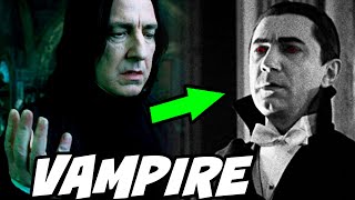 Was Severus Snape a VAMPIRE  Harry Potter Theory [upl. by Eversole]