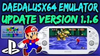 PS VitaPSP DaedalusX64 v116 N64 Emulator Sound Improvements [upl. by Lynda]