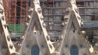 Basilica and Expiatory Church of the Holy Family  Antoni Gaudí  Catedral Sagrada Familia Barcelona [upl. by Erdried]