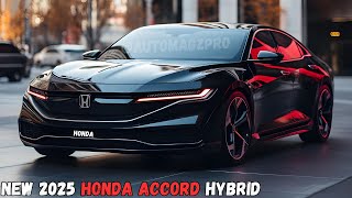 2025 Honda Accord Hybrid Review  Unbelievable Features Must Watch [upl. by Allesig516]