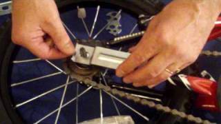 Childs Bike Assembly Fitting Stabilisers [upl. by Azmah]